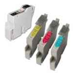 4 Pack Compatible Epson T0321 T0422 T0423 T0424 Ink Cartridge Set (1B,1C,1M,1Y)