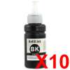 10 x Compatible Epson T532 Black Ink Bottle