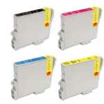 4 Pack Compatible Epson T0461 T0472 T0473 T0474 Ink Cartridge Set (1B,1C,1M,1Y)