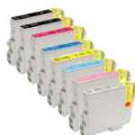 8 Pack Compatible Epson T0540 T0541 T0542 T0543 T0544 T0547 T0548 T0549 Ink Cartridge Set