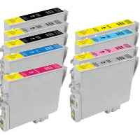 9 Pack Compatible Epson T0591 - T0599 Ink Cartridge Set