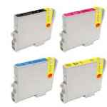 4 Pack Compatible Epson T0621 T0632 T0633 T0634 Ink Cartridge Set (1B,1C,1M,1Y)