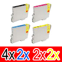 10 Pack Compatible Epson T0621 T0632 T0633 T0634 Ink Cartridge Set (4B,2C,2M,2Y)