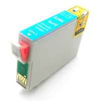 1 x Compatible Epson T0872 Cyan Ink Cartridge