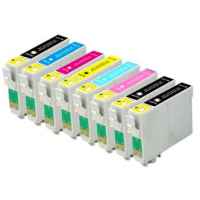9 Pack Compatible T0961-T0969 Ink Cartridge Set for Epson