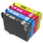 4 Pack Compatible Epson 503XL Ink Cartridge Set (1B,1C,1M,1Y) High Yield