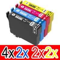 10 Pack Compatible Epson 503XL Ink Cartridge Set (4BK,2C,2M,2Y) High Yield
