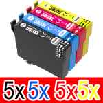 20 Pack Compatible Epson 503XL Ink Cartridge Set (5BK,5C,5M,5Y) High Yield