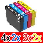 10 Pack Compatible Epson 49XL Ink Cartridge Set (4BK,2C,2M,2Y) High Yield
