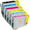 6 Pack Compatible Epson 81N T1111 T1112 T1113 T1114 T1115 T1116 Ink Cartridge Set (1B,1C,1M,1Y,1LC,1LM) High Yield