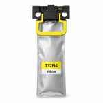 1 x Compatible T12N4 Yellow Ink Pack for Epson