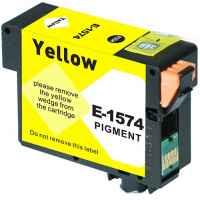 1 x Compatible Epson T1574 157 Yellow Ink Cartridge