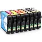 8 Pack Compatible Epson T1590 T1591 T1592 T1593 T1594 T1597 T1598 T1599 Ink Cartridge Set