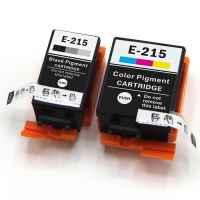 2 Pack Compatible Epson 215 Ink Cartridge Set (1BK,1CL)