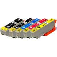 5 Pack Compatible Epson 273XL Ink Cartridge Set (1BK,1PBK,1C,1M,1Y) High Yield