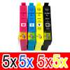 20 Pack Compatible Epson 29XL Ink Cartridge Set (5BK,5C,5M,5Y) High Yield