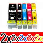 10 Pack Compatible Epson 410XL Ink Cartridge Set (2BK,2PBK,2C,2M,2Y) High Yield