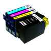 4 Pack Compatible Epson 702XL Ink Cartridge Set (1B,1C,1M,1Y) High Yield