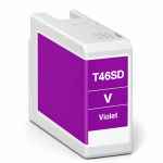 1 x Compatible T46SD Violet Ink Cartridge for Epson