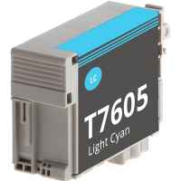 1 x Compatible Epson T7605 760 Light Cyan Ink Cartridge