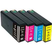 4 Pack Compatible Epson 786XL Ink Cartridge Set (1B,1C,1M,1Y) High Yield