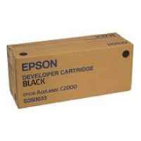 1 x Genuine Epson AcuLaser C1000 C2000 Black Toner Cartridge