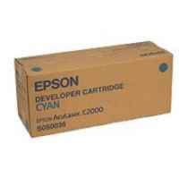 1 x Genuine Epson AcuLaser C1000 C2000 Cyan Toner Cartridge
