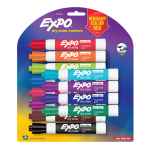 Expo Whiteboard Marker Chisel Tip Vibrant Pack of 12