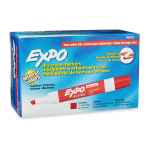 Expo Whiteboard Marker Chisel Tip Red Box of 12