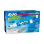 Expo Whiteboard Marker Dry Erase Bullet Tip Blue Box of 12