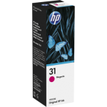 1 x Genuine HP 31 Magenta Ink Bottle 1VU27AA