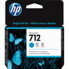 1 x Genuine HP 712 Cyan Ink Cartridge 3ED67A