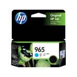 1 x Genuine HP 965 Cyan Ink Cartridge 3JA77AA