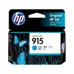 1 x Genuine HP 915 Cyan Ink Cartridge 3YM15AA