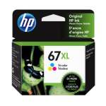 1 x Genuine HP 67XL Colour Ink Cartridge 3YM58AA