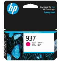 1 x Genuine HP 937 Magenta Ink Cartridge 4S6W3NA