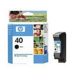 1 x Genuine HP 40 Black Ink Cartridge 51640AA