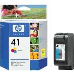 1 x Genuine HP 41 Colour Ink Cartridge 51641AA