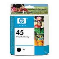 1 x Genuine HP 45 Black Ink Cartridge 51645AA