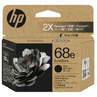 1 x Genuine HP 68e EvoMore Black Ink Cartridge 7FP22TA
