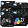 4 Pack Genuine HP 63/65 Black & Colour Ink Cartridge Set (2BK,2C) B7RT3AA B7RT2AA 4 Pack Genuine HP 63/65 Black & Colour Ink Cartridge Set (2BK,2C) B7RT3AA B7RT2AA