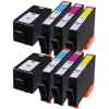 8 Pack Compatible HP 934XL 935XL Ink Cartridge Set (2BK,2C,2M,2Y) C2P23AA C2P24AA C2P25AA C2P26AA