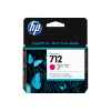 1 x Genuine HP 712 Magenta Ink Cartridge 3ED68A