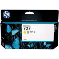 1 x Genuine HP 727 Yellow Ink Cartridge B3P21A