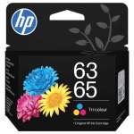 1 x Genuine HP 63/65 Colour Ink Cartridge B7RT2AA
