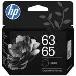 1 x Genuine HP 63/65 Black Ink Cartridge B7RT3AA