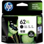 1 x Genuine HP 62XL Black Ink Cartridge C2P05AA
