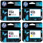 4 Pack Genuine HP 934 935 Ink Cartridge Set (1BK,1C,1M,1Y) C2P19AA C2P20AA C2P21AA C2P22AA