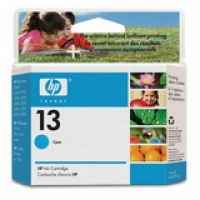 1 x Genuine HP 13 Cyan Ink Cartridge C4815A