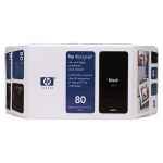 1 x Genuine HP 80 Black Ink Cartridge C4871A